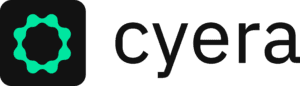 Cyera logo with green and black design.